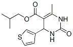 5-Pyrimidinecarboxylicacid,1,2,3,4-tetrahydro-6-methyl-2-oxo-4-(3-thienyl)-,2-methylpropylester(9CI) 化学構造式