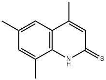 2(1H)-Quinolinethione,4,6,8-trimethyl-(9CI) Structure
