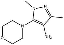 1,3-DIMETHYL-5-MORPHOLINO-1H-PYRAZOL-4-AMINE price.