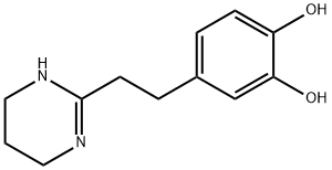 1,2-Benzenediol, 4-[2-(1,4,5,6-tetrahydro-2-pyrimidinyl)ethyl]- (9CI) Structure