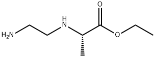 L-Alanine, N-(2-aminoethyl)-, ethyl ester (9CI) Structure