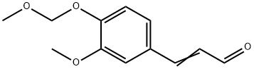 3'-methoxy-4'-(methoxymethoxy)cinnamaldehyde Structure