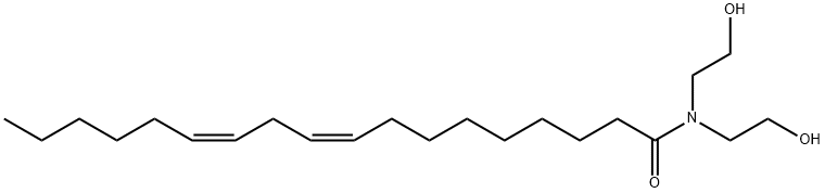 (Z,Z)-N,N-二(2-羟乙基)-9,12-十八烷二烯酰胺,56863-02-6,结构式