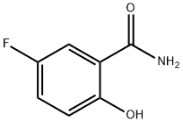 5-フルオロ-2-ヒドロキシベンズアミド 化学構造式