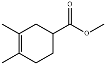 3,4-Dimethyl-3-cyclohexene-1-carboxylic acid methyl ester,5688-48-2,结构式