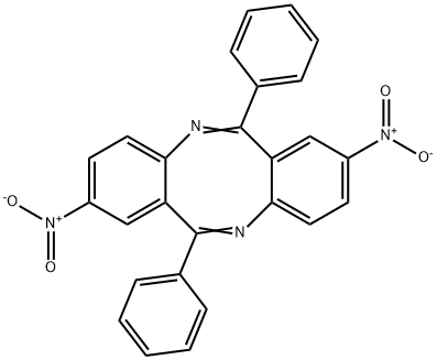 2,8-Dinitro-6,12-diphenyldibenzo[b,f][1,5]diazocine Structure