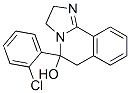 5-(2-Chlorophenyl)-2,3,5,6-tetrahydroimidazo[2,1-a]isoquinolin-5-ol,56882-50-9,结构式
