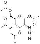 1 1,3,4,6-Tetra-O-acetyl-2-azido-2-deoxy-a-D-glucopyranose Structure