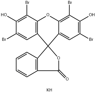 TETRABROMOFLUORESCEIN POTASSIUM SALT Struktur