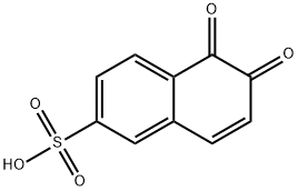 5,6-dihydro-5,6-dioxo-2-naphthalenesulfonic acid,5690-17-5,结构式