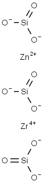 Silicic acid, zinc zirconium salt,56902-79-5,结构式