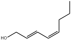 2,4-辛二烯-1-醇, 56904-85-9, 结构式