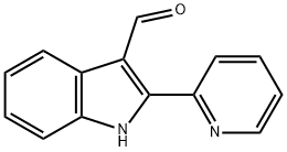 2-吡啶-2-基-1H-吲哚-3-甲醛,5691-08-7,结构式