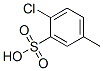 4-chlorotoluene-3-sulphonic acid Structure