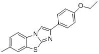 2-(4-ETHOXYPHENYL)-7-METHYLIMIDAZO[2,1-B]BENZOTHIAZOLE Structure