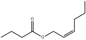 Butyric acid (Z)-2-hexenyl ester,56922-77-1,结构式