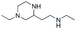 2-Piperazineethanamine,N,4-diethyl-(9CI) Structure