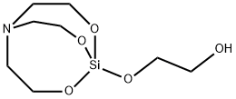 杂氮硅三环乙二醇 结构式