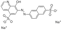 56932-43-5 8-ヒドロキシ-7-(6-ソジオオキシスルホニル-2-ナフチルアゾ)キノリン-5-スルホン酸ナトリウム