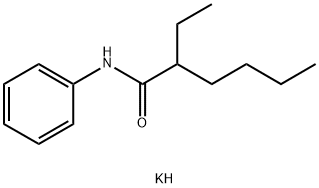 potassium 2-ethyl-N-phenylhexanamidate,56935-95-6,结构式