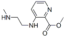 2-Pyridinecarboxylicacid,3-[[2-(methylamino)ethyl]amino]-,methylester(9CI) Structure