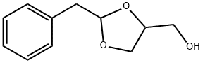 2-苯甲基-1,3-二氧戊环-4-甲醇,5694-72-4,结构式