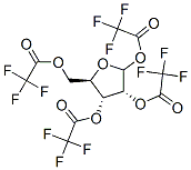 D-Ribofuranose tetrakis(trifluoroacetate),56942-82-6,结构式