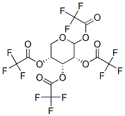 1,2,3,4-Tetrakis-O-(trifluoroacetyl)pentopyranose 结构式
