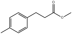Benzenepropanoic acid, 4-Methyl-, Methyl ester 化学構造式