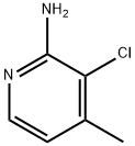 2-氨基-3-氯-4-甲基吡啶,56960-76-0,结构式