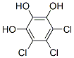 4,5,6-Trichlorobenzene-1,2,3-triol Struktur