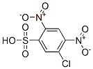5-chloro-2,4-dinitrobenzenesulphonic acid Structure