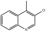 3-CHLORO-4-METHYLQUINOLINE 化学構造式