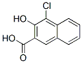 4-Chloro-3-hydroxy-2-naphthalenecarboxylic acid Structure