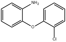 2-(2-氯苯氧基)苯胺 结构式