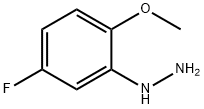 Hydrazine, (5-fluoro-2-methoxyphenyl)- (9CI) Structure