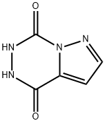 Pyrazolo[1,5-d][1,2,4]triazine-4,7-dione,  5,6-dihydro- 化学構造式