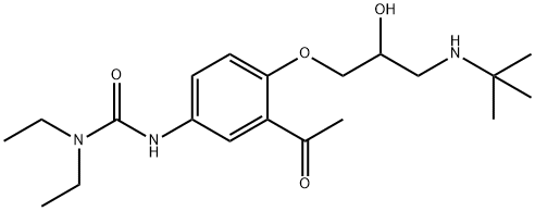 Celiprolol Structure