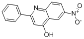 6-Nitro-2-phenyl-4-quinolinol Structure