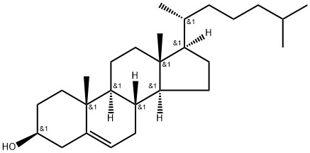 胆固醇, 57-88-5, 结构式