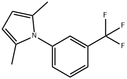 2,5-DIMETHYL-1-(3-TRIFLUOROMETHYL-PHENYL)-1H-PYRROLE Structure