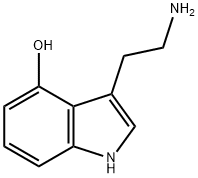 4-Hydroxytryptamine, 570-14-9, 结构式