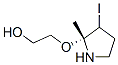 2-[(3-iodopropin-2-yl)oxy]ethanol Structure