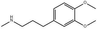 N-[3-(3,4-DIMETHOXYPHENYL)PROPYL]-N-METHYLAMINE Structure