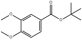 Benzoic acid, 3,4-diMethoxy-, 1,1-diMethylethyl ester,57011-32-2,结构式