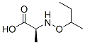 L-Alanine, N-(1-methylpropoxy)- (9CI) Structure