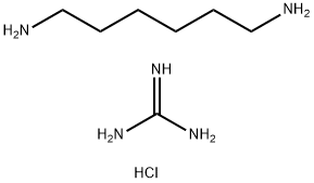 聚六亚甲基单胍盐酸盐,57028-96-3,结构式