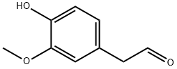 2-(4-hydroxy-3-methoxy-phenyl)acetaldehyde Struktur