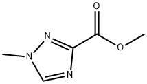 1H-1,2,4-Triazole-3-carboxylicacid,1-methyl-,methylester(9CI) Struktur