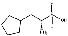 Phosphonic acid, [(1S)-1-amino-2-cyclopentylethyl]- (9CI) Structure